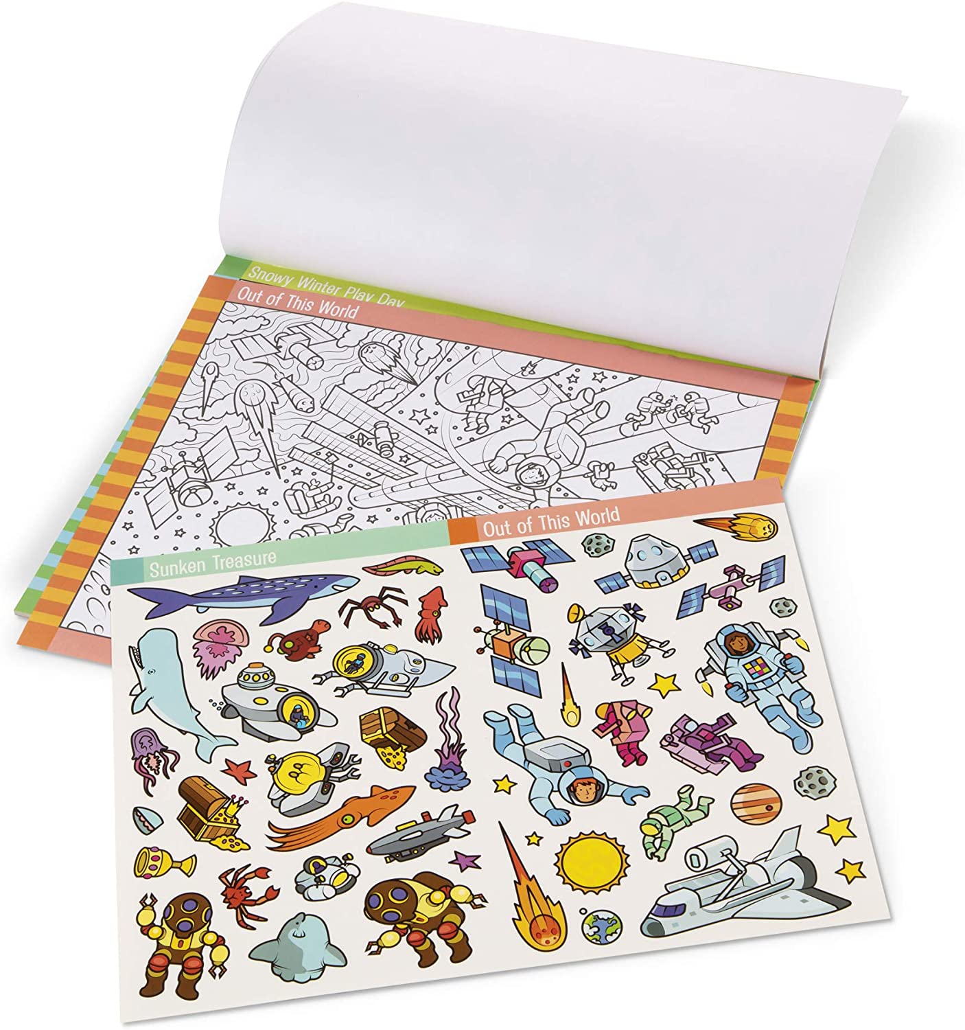 Melissa & Doug SEEK & FIND STICKER PAD - ADVENTURE Melissa & Doug SEEK & FIND STICKER PAD - ADVENTURE