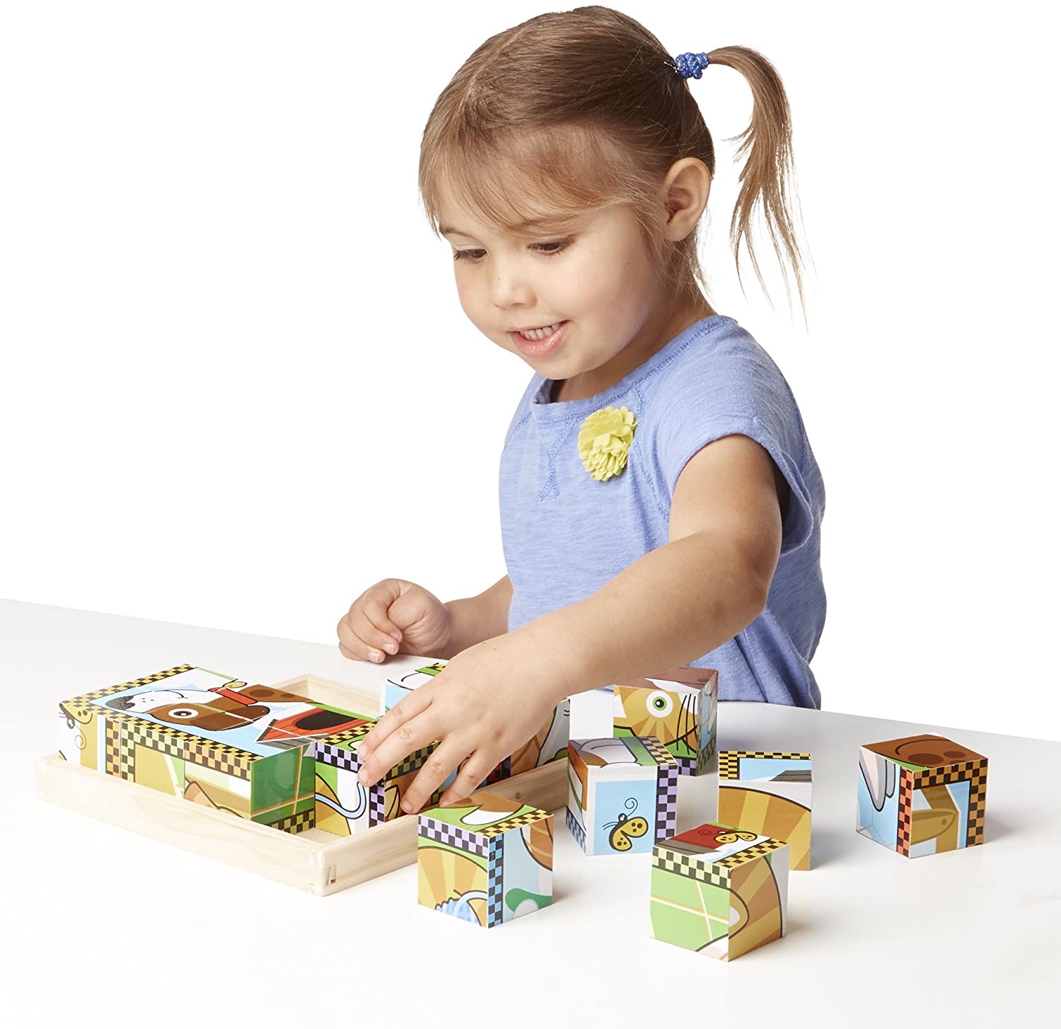 Melissa & Doug PETS CUBE PUZZLE Melissa & Doug PETS CUBE PUZZLE