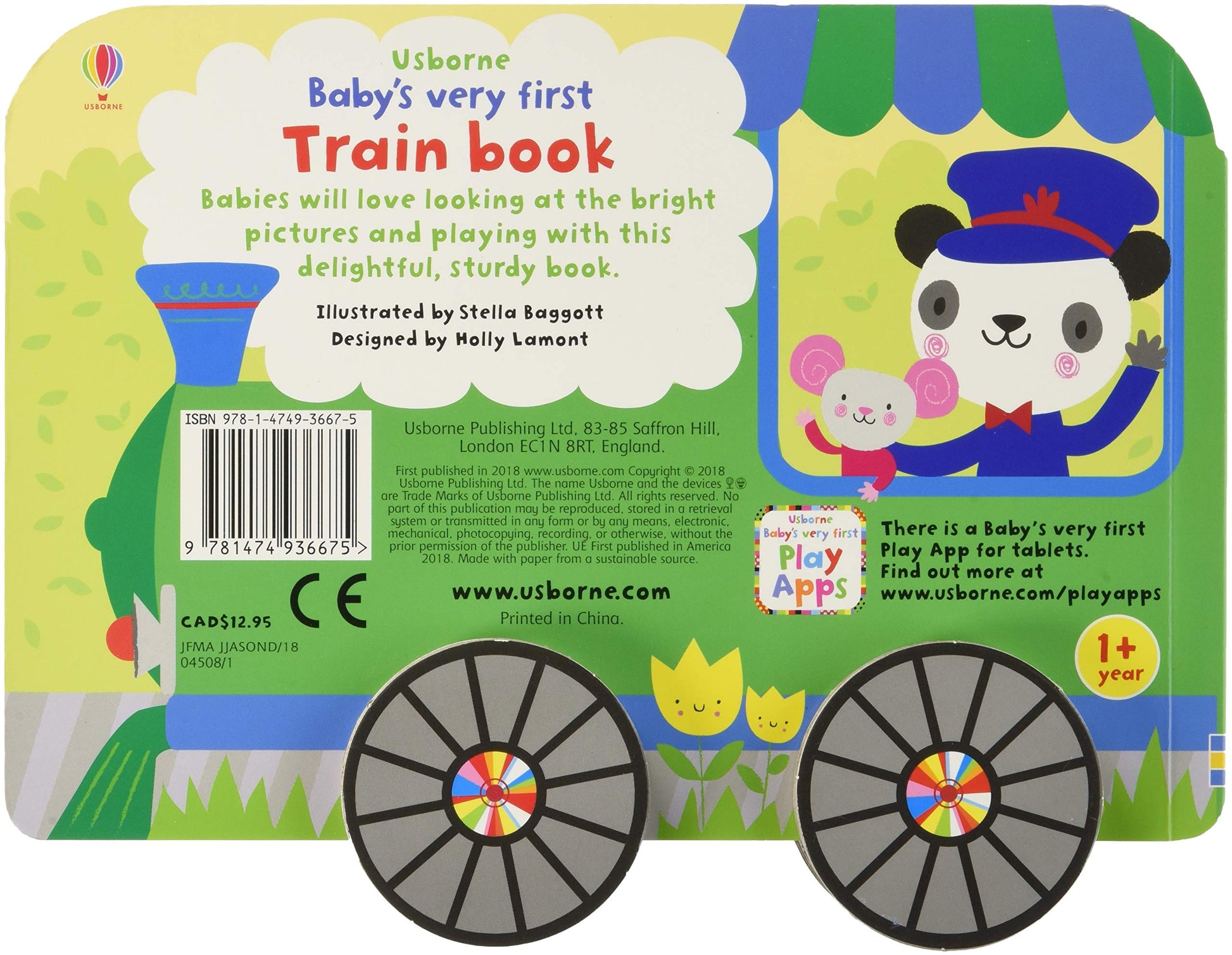 Baby's very first train book - BambiniJO