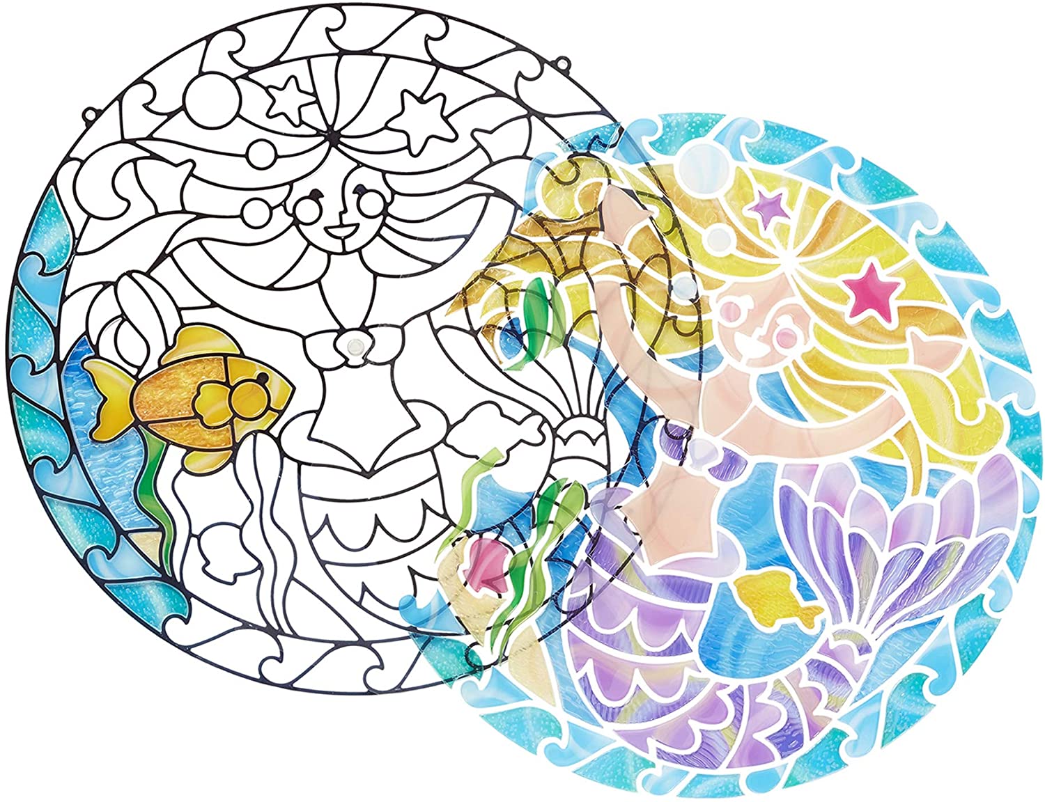 Melissa & Doug STAINED GLASS - MERMAID Melissa & Doug STAINED GLASS - MERMAID