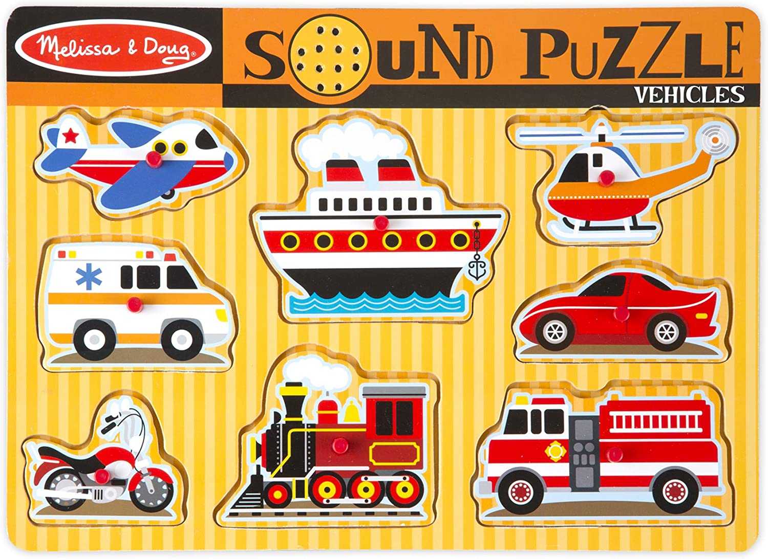 Melissa & Doug SOUND PUZZLE - VEHICLES Melissa & Doug SOUND PUZZLE - VEHICLES