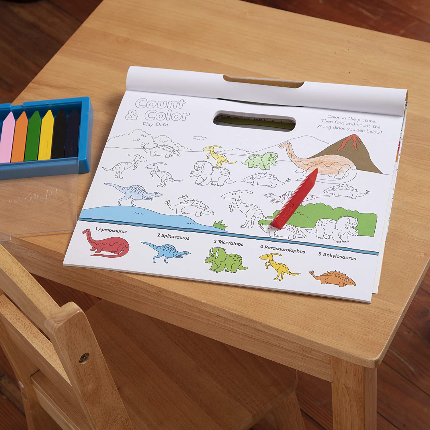 Melissa & Doug PLAYMATS - DINOSAURS Melissa & Doug PLAYMATS - DINOSAURS
