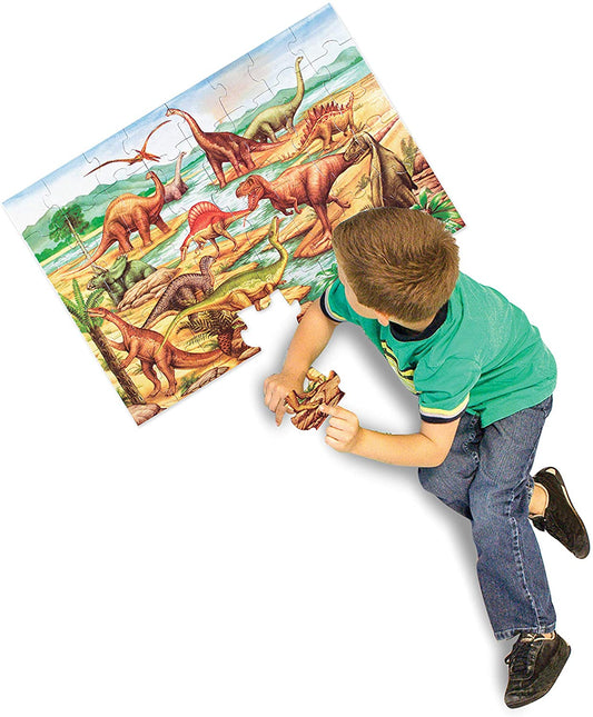 Melissa & Doug Dinosaurs Floor Puzzle (48 pc) — BambiniJO Jordan