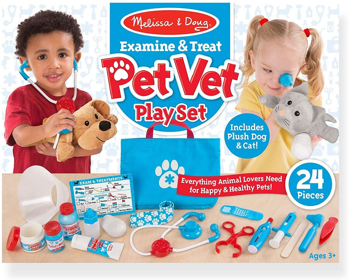Melissa & Doug - EXAMINE & TREAT PET VET PLAY SET Melissa & Doug - EXAMINE & TREAT PET VET PLAY SET