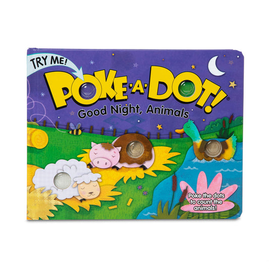 Melissa & Doug Poke-A-Dot! GOODNIGHT ANIMALS - BambiniJO | Buy Online | Jordan