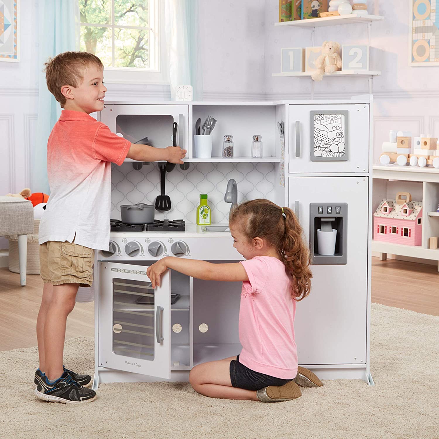Melissa & Doug - Chef's Kitchen - Cloud Melissa & Doug - Chef's Kitchen - Cloud