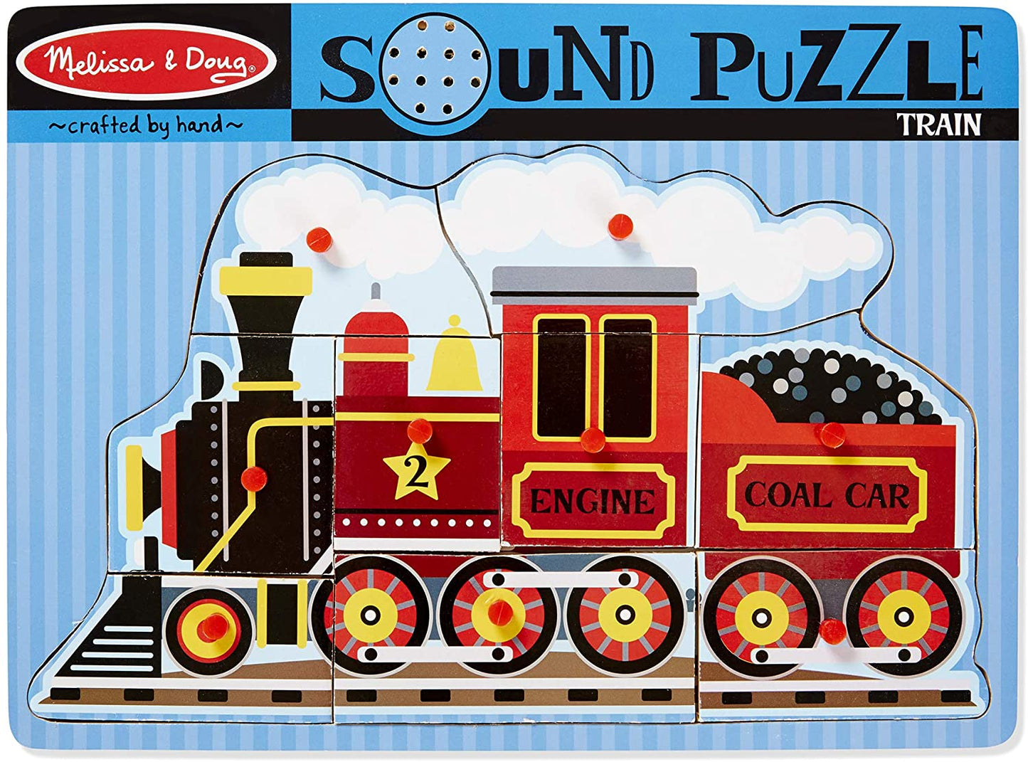 Melissa & Doug SOUND PUZZLE - TRAIN - BambiniJO | Buy Online | Jordan