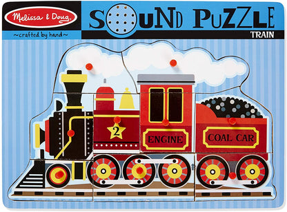 Melissa & Doug SOUND PUZZLE - TRAIN - BambiniJO | Buy Online | Jordan