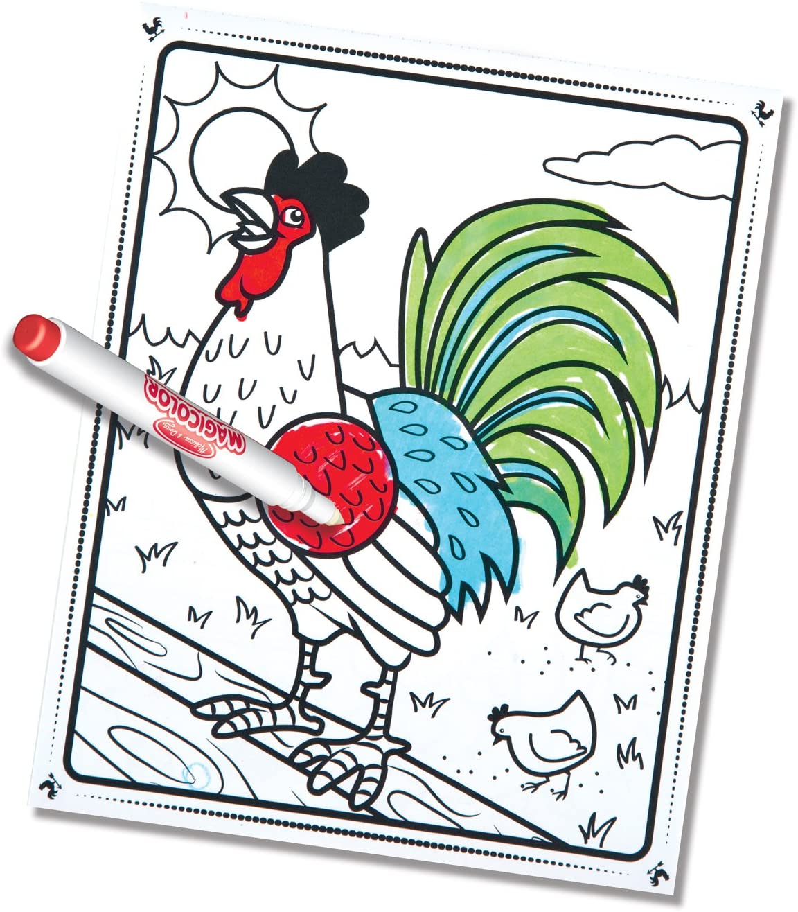 Melissa & Doug - Magicolor Coloring Pad FARM ANIMALS Melissa & Doug - Magicolor Coloring Pad FARM ANIMALS