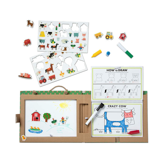 Melissa & Doug Play, Draw, Create Farm Fun 3-6Y — BambiniJO Jordan