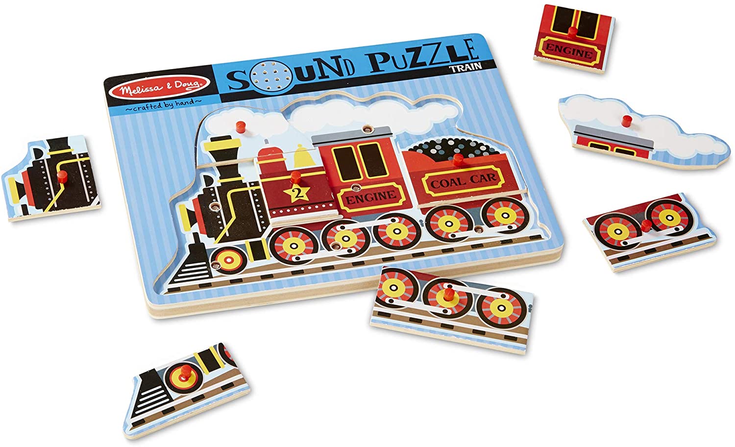 Melissa & Doug SOUND PUZZLE - TRAIN - BambiniJO | Buy Online | Jordan
