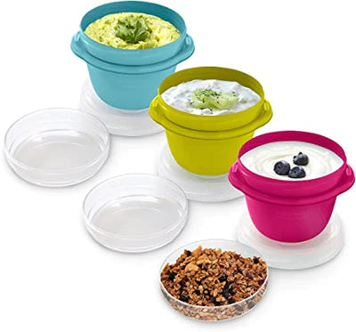 Rubbermaid® - Takealongs Medium Twist & Seal™ With Insert Tray Food Storage Container, 473 ml (2 Pack)