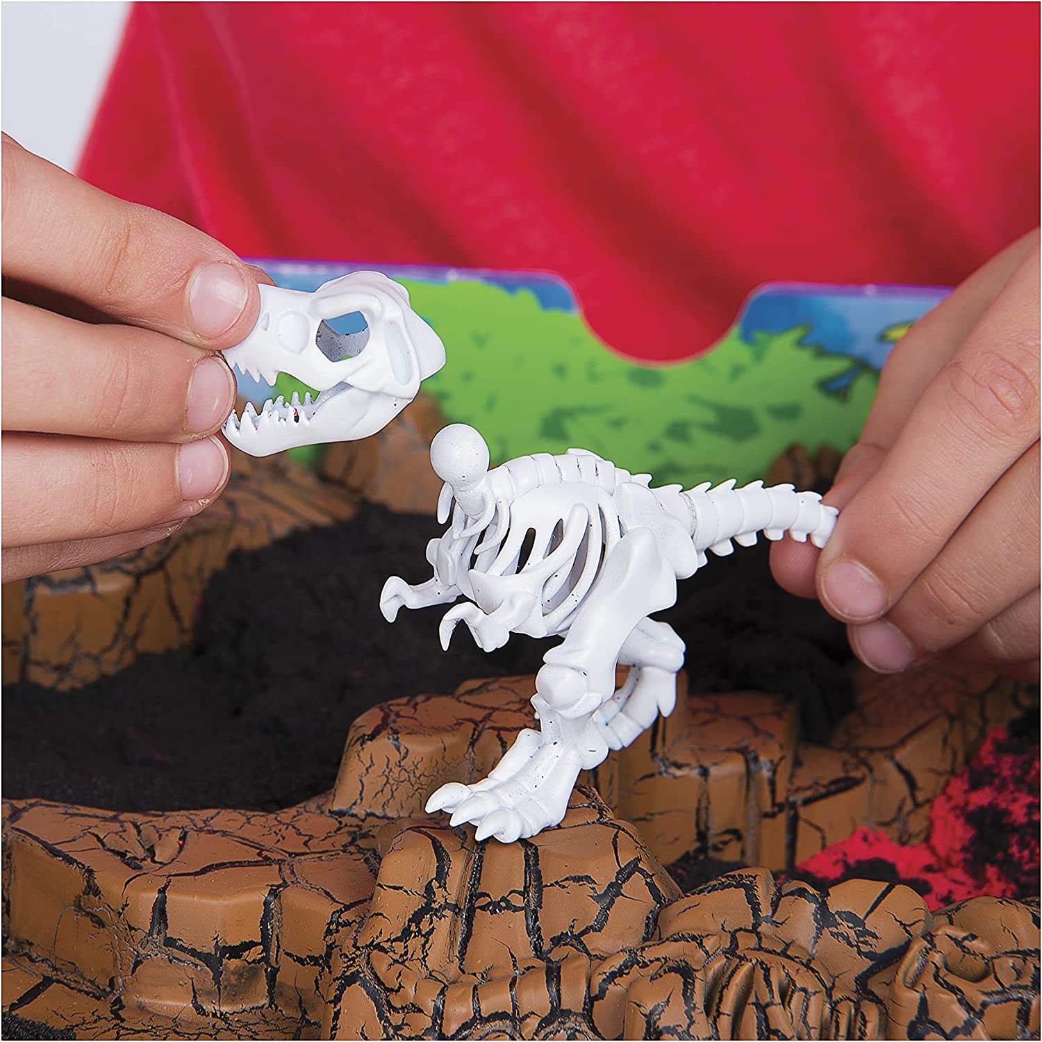 Kinetic Sand Digging For Dinos Kinetic Sand Digging For Dinos