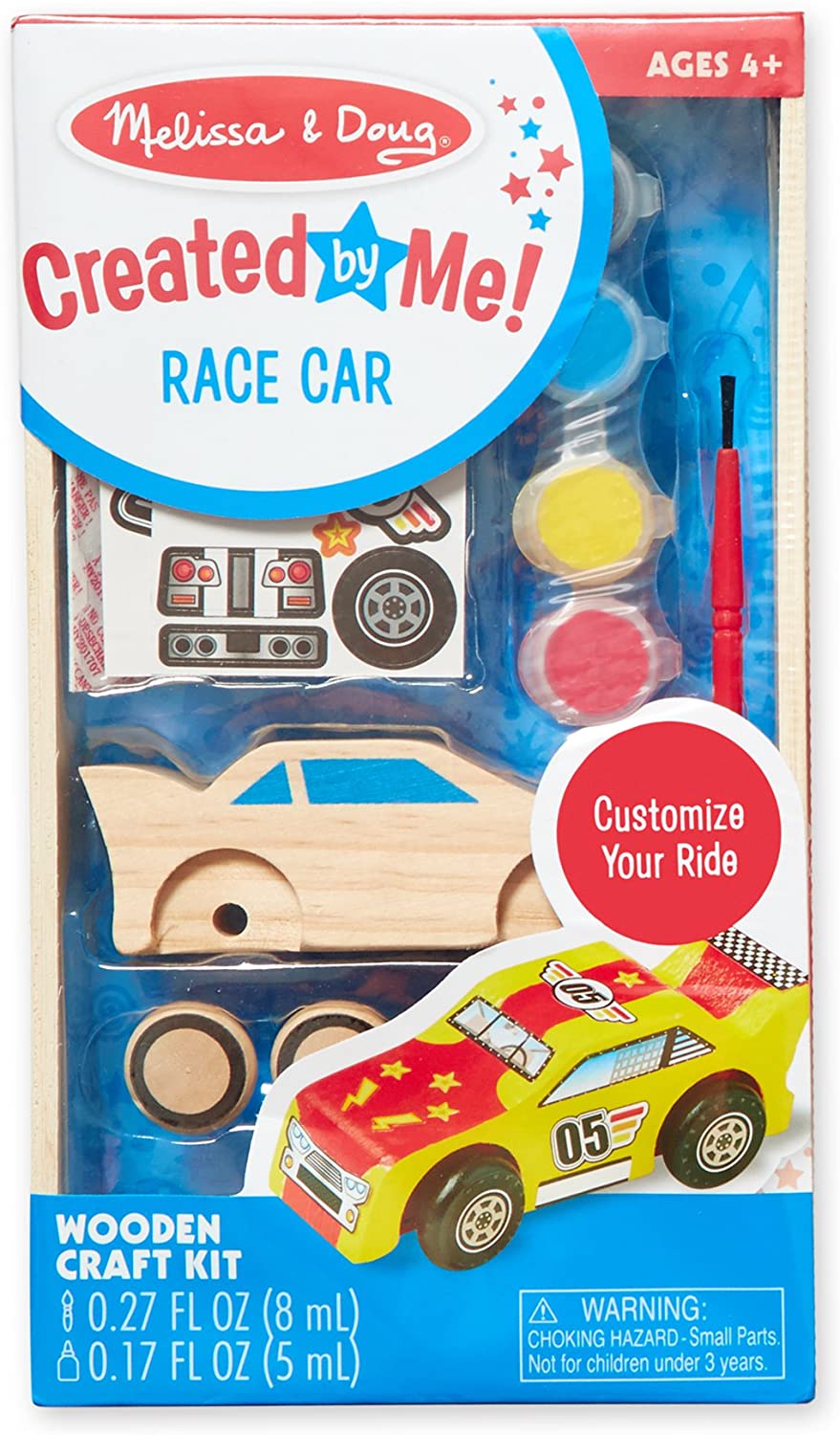 Melissa & Doug Created by Me RACE CAR Melissa & Doug Created by Me RACE CAR