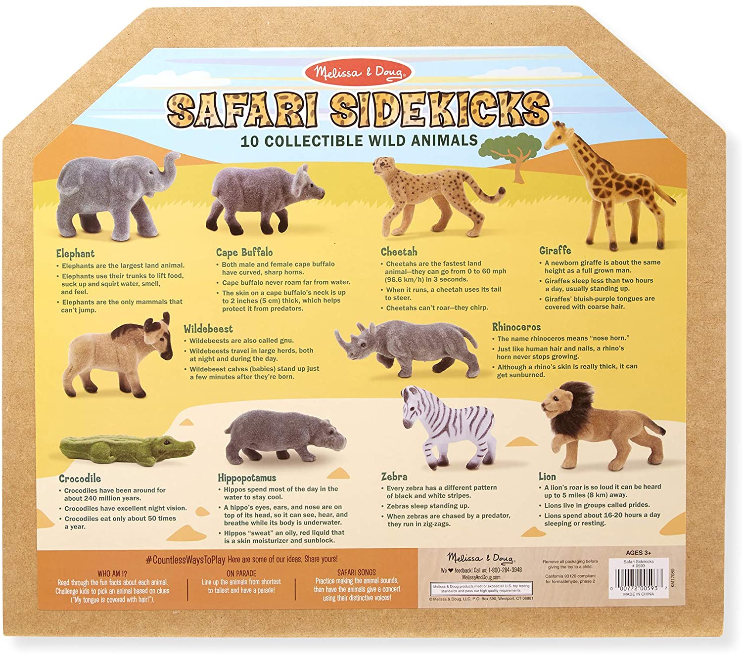 Melissa & Doug SAFARI SIDEKICKS Melissa & Doug SAFARI SIDEKICKS