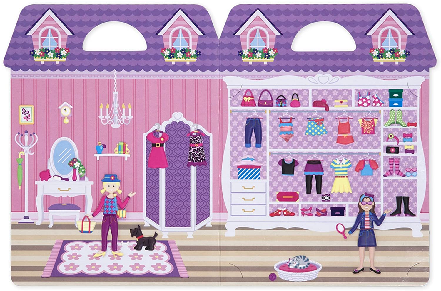 Melissa & Doug Puffy Sticker DRESS-UP Melissa & Doug Puffy Sticker DRESS-UP