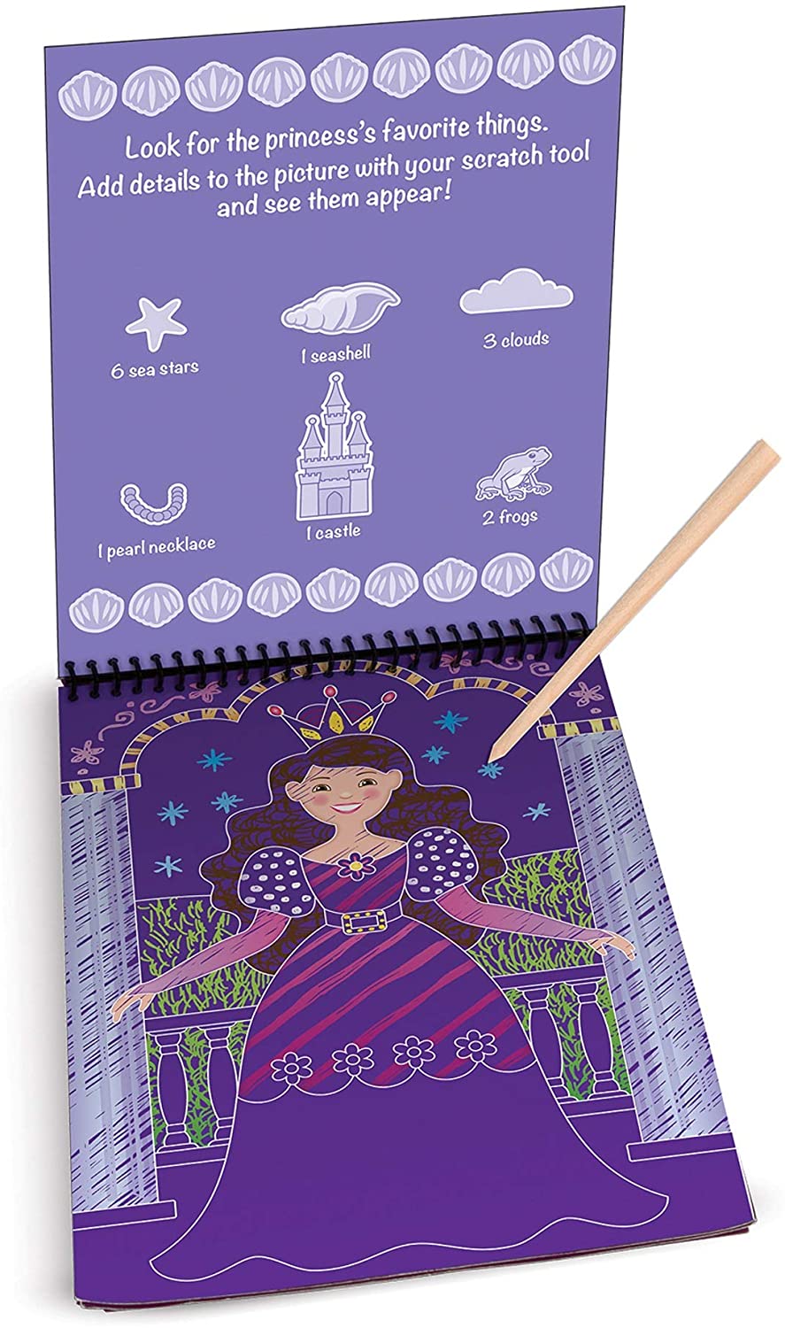 Melissa & Doug - Scratch Art REVEAL PAD Fairy Tales Melissa & Doug - Scratch Art REVEAL PAD Fairy Tales