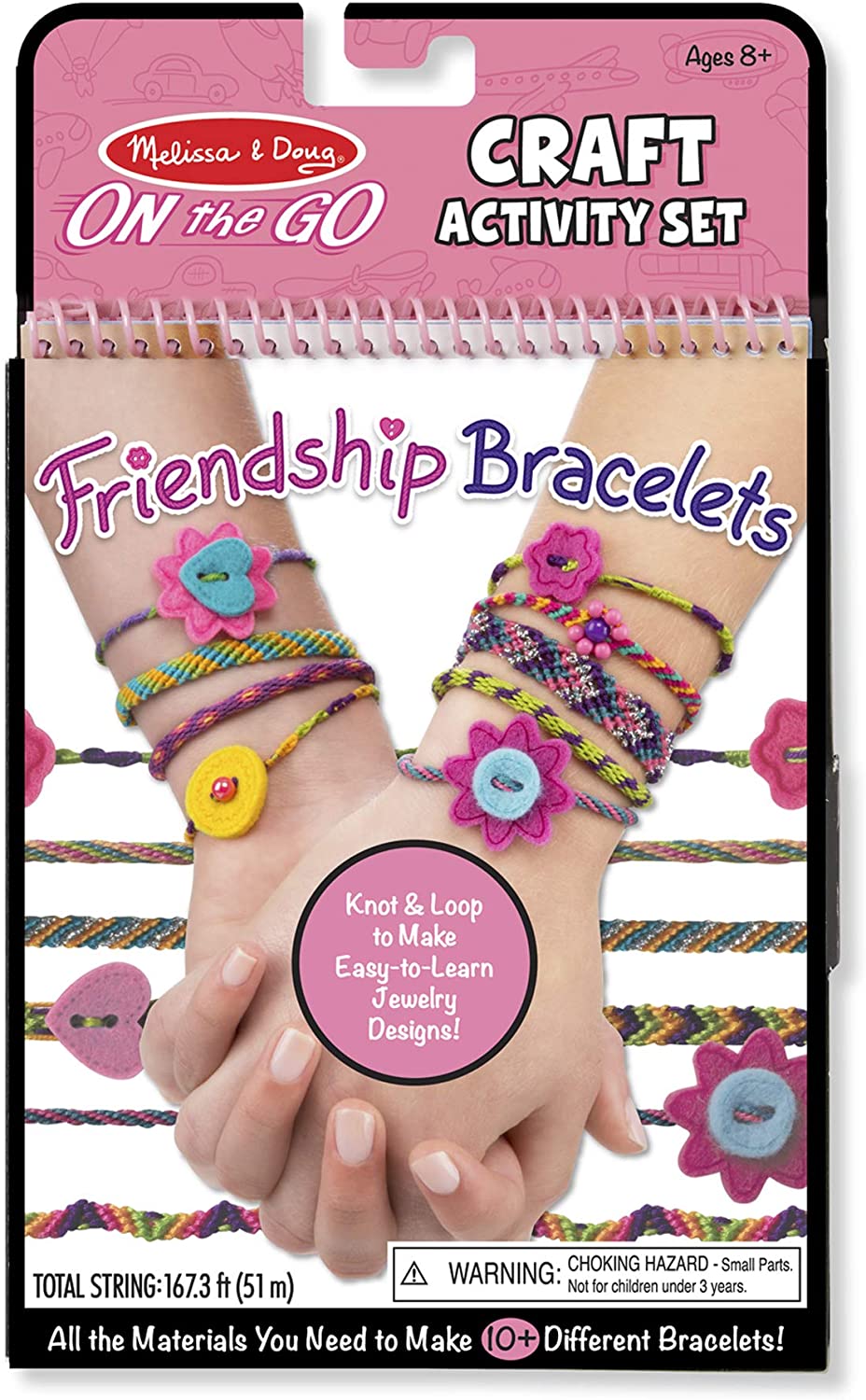 Melissa & Doug Craft Activity Set FRIENDSHIP BRACELETS Melissa & Doug Craft Activity Set FRIENDSHIP BRACELETS