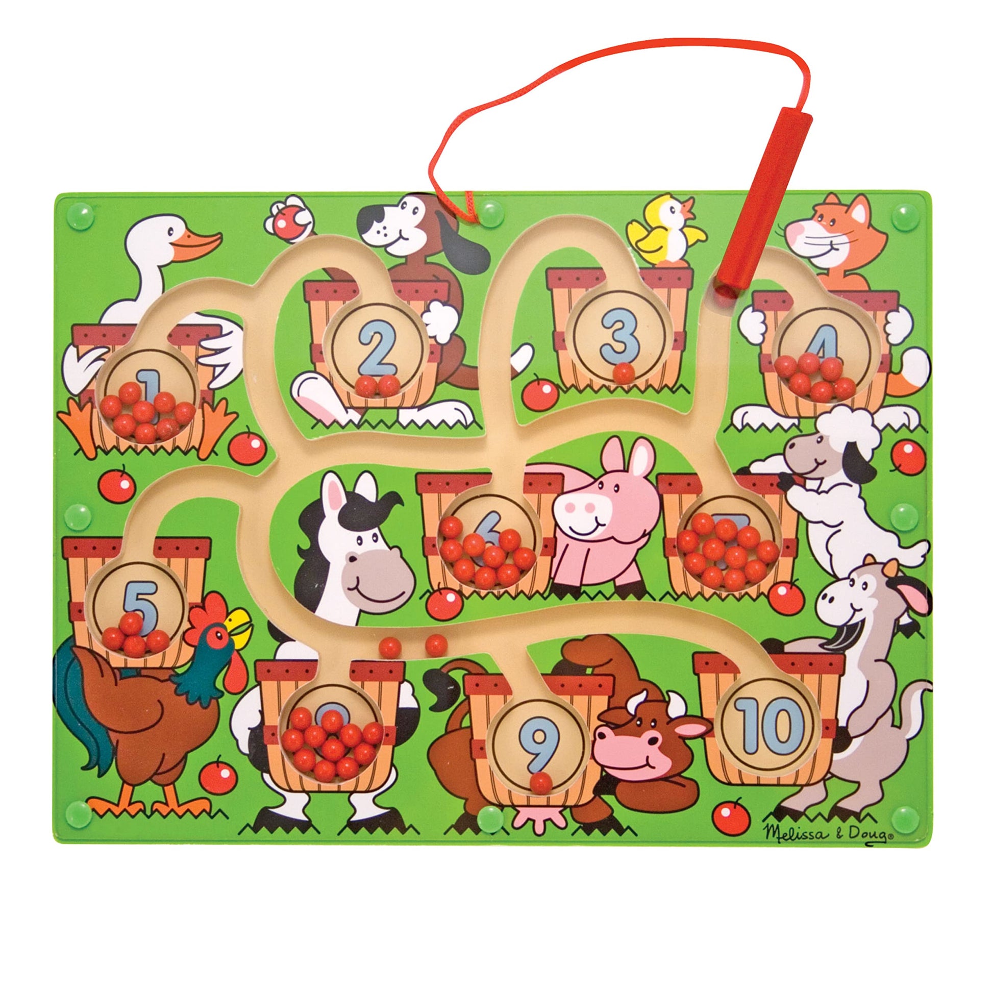 Melissa & Doug Magnetic Number Maze Melissa & Doug Magnetic Number Maze