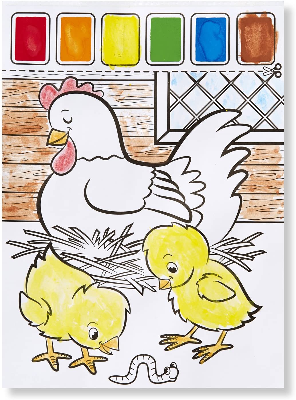 Melissa & Doug Paint with Water FARM ANIMALS Melissa & Doug Paint with Water FARM ANIMALS