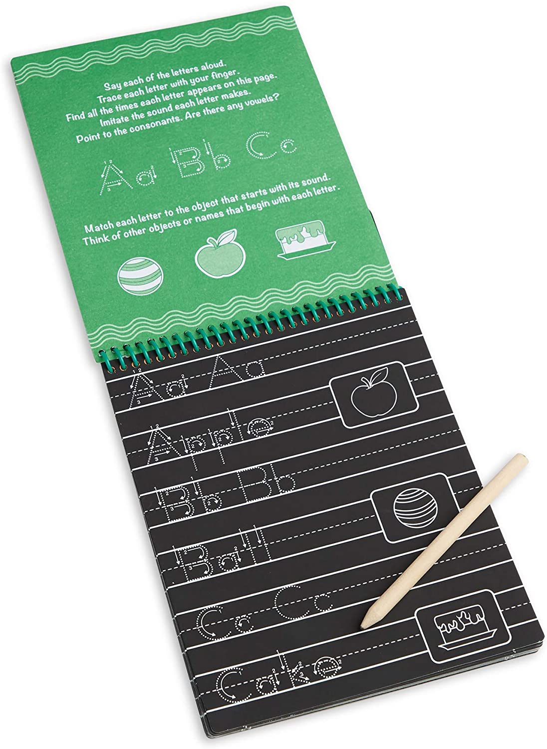 Melissa & Doug - SCRATCH ART - ABC & 123 WRITING PAD Melissa & Doug - SCRATCH ART - ABC & 123 WRITING PAD