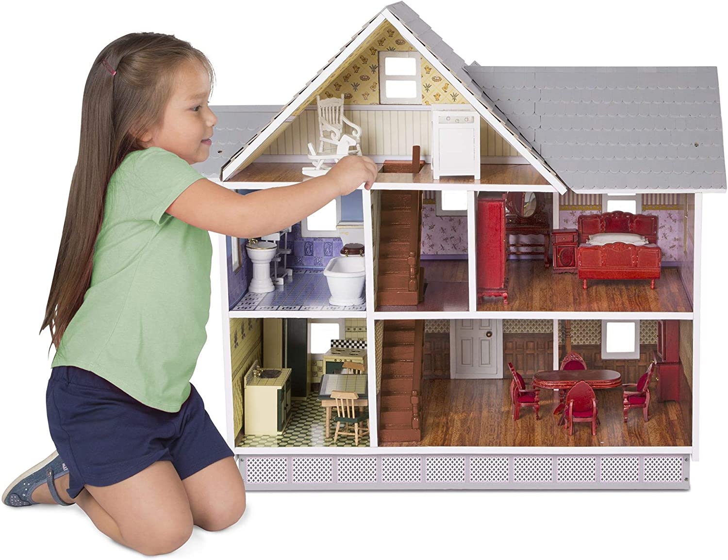 Melissa & Doug - VICTORIAN DOLLHOUSE Melissa & Doug - VICTORIAN DOLLHOUSE