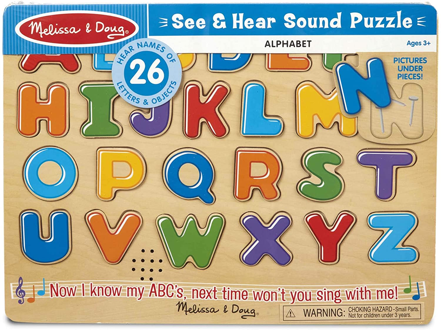 Melissa & Doug See & Hear Sound Puzzle - ALPHABETS - BambiniJO | Buy Online | Jordan