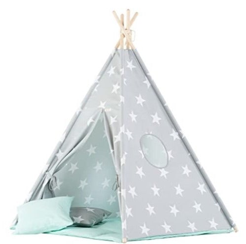 Wigiwama - Big Stars Teepee | Mint Mat Wigiwama - Big Stars Teepee | Mint Mat
