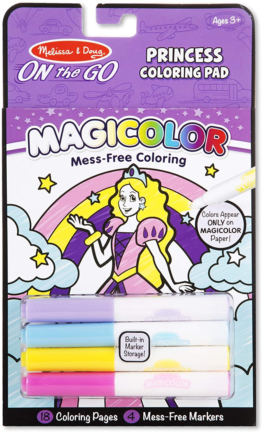 Melissa & Doug - MAGICOLOR COLORING PAD - PRINCESS Melissa & Doug - MAGICOLOR COLORING PAD - PRINCESS