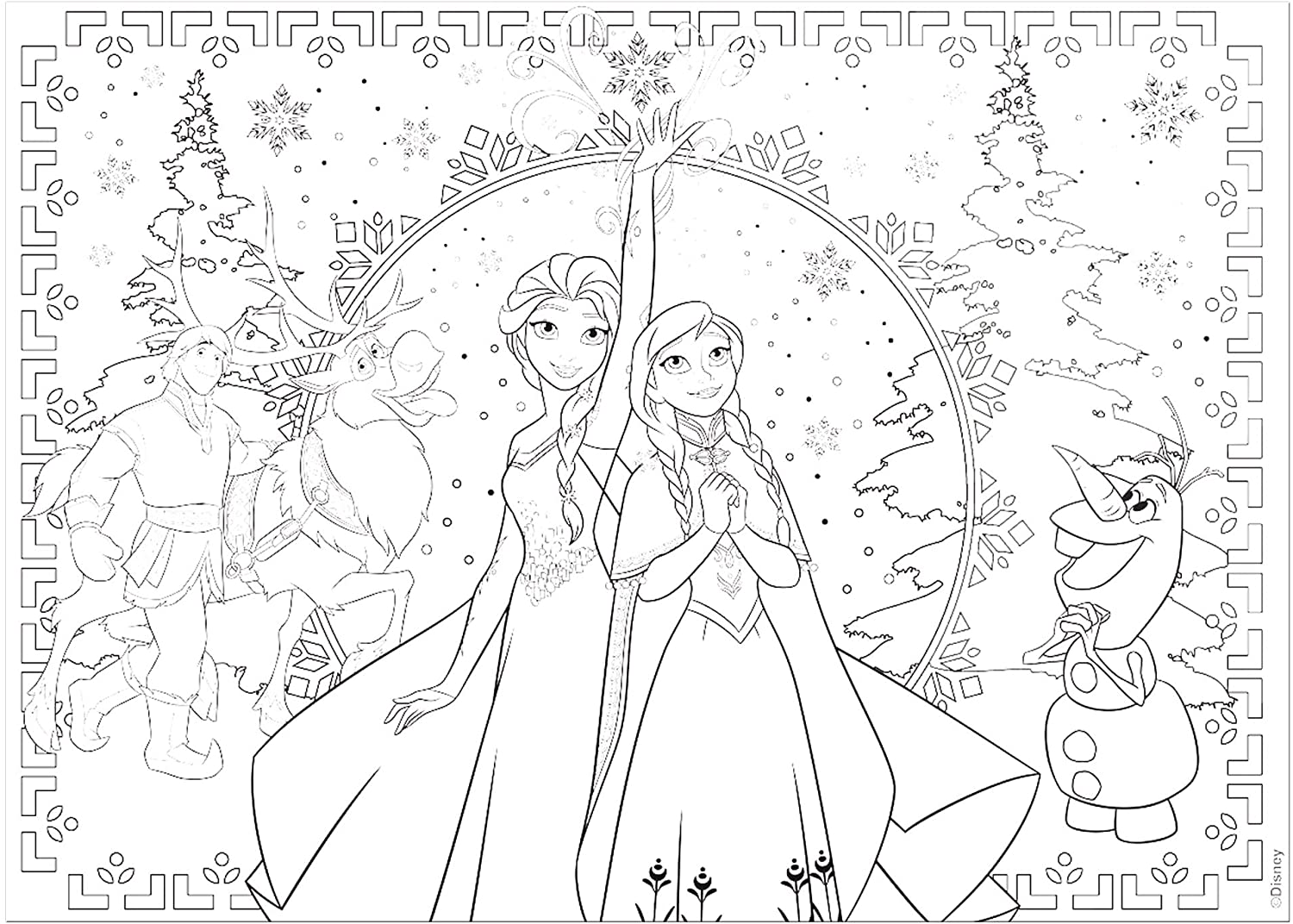 DOUBLE SIDED PUZZLE 250 PCS FROZEN 6Y+ - BambiniJO | Buy Online | Jordan