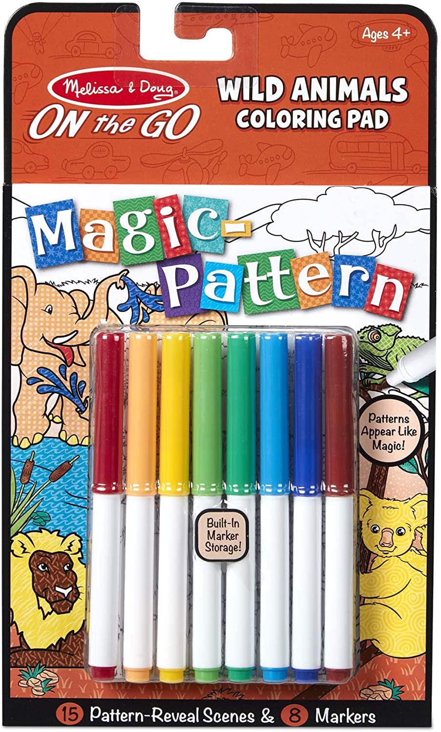 Melissa & Doug - WILD ANIMALS coloring pad - BambiniJO | Buy Online | Jordan