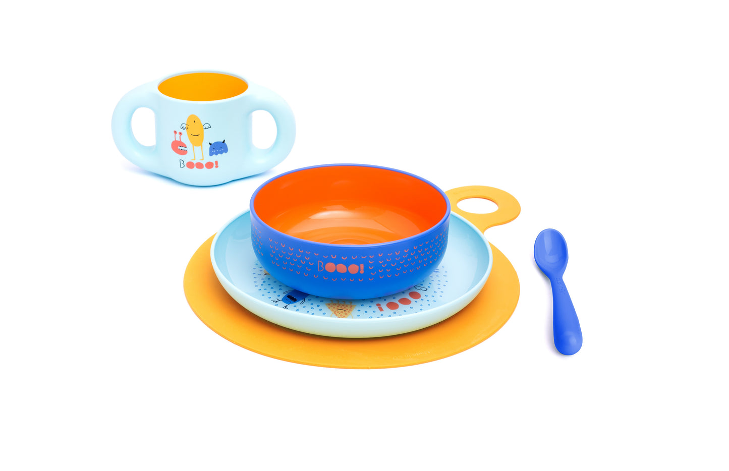 Suavinex - Toddler Learn to Eat Dining Set for Boys 6m+ - BambiniJO | Buy Online | Jordan