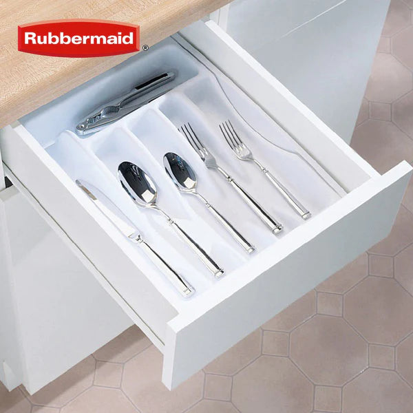 Rubbermaid® - Large Cutlery Tray, White