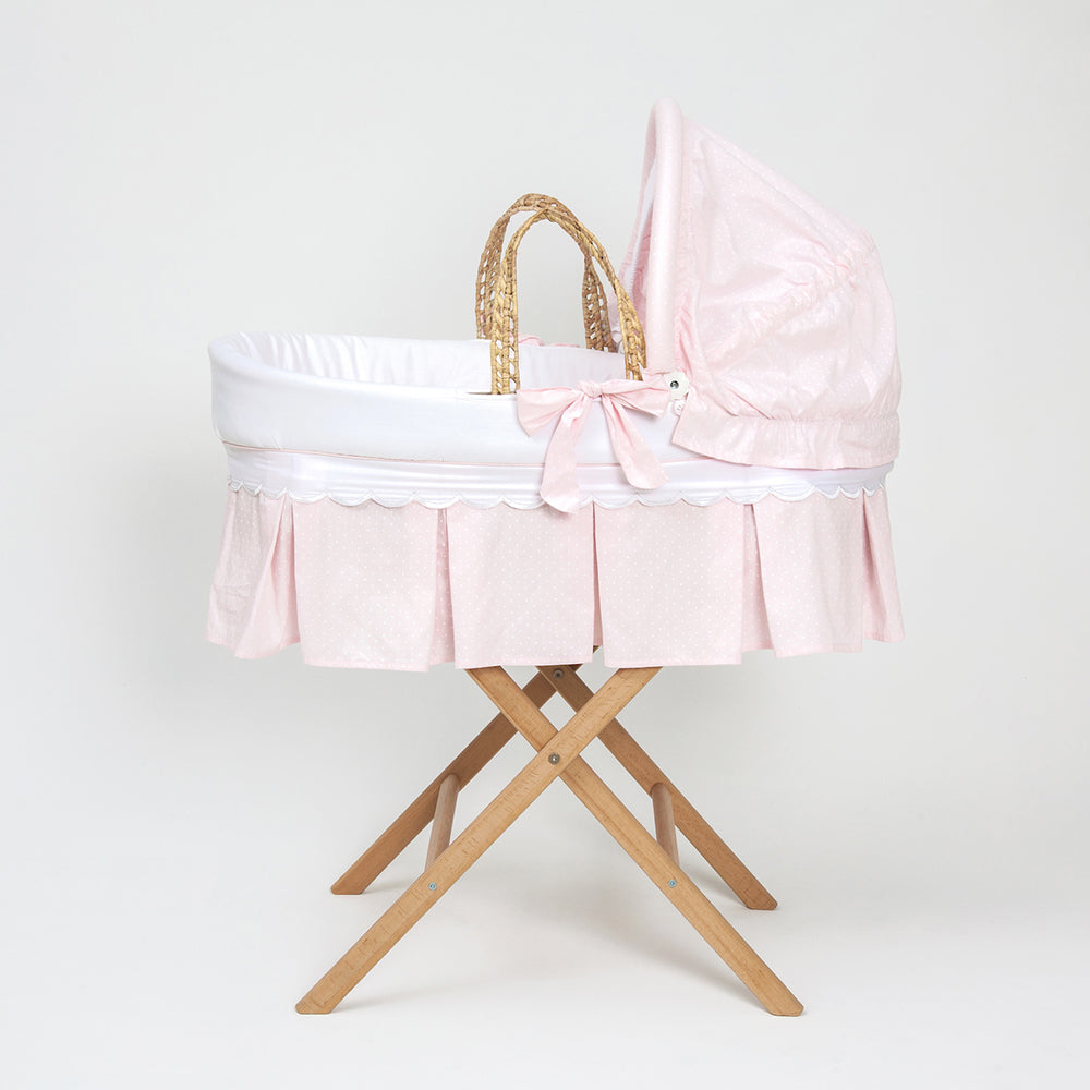 Moses Basket Princess | Pink — BambiniJO Jordan