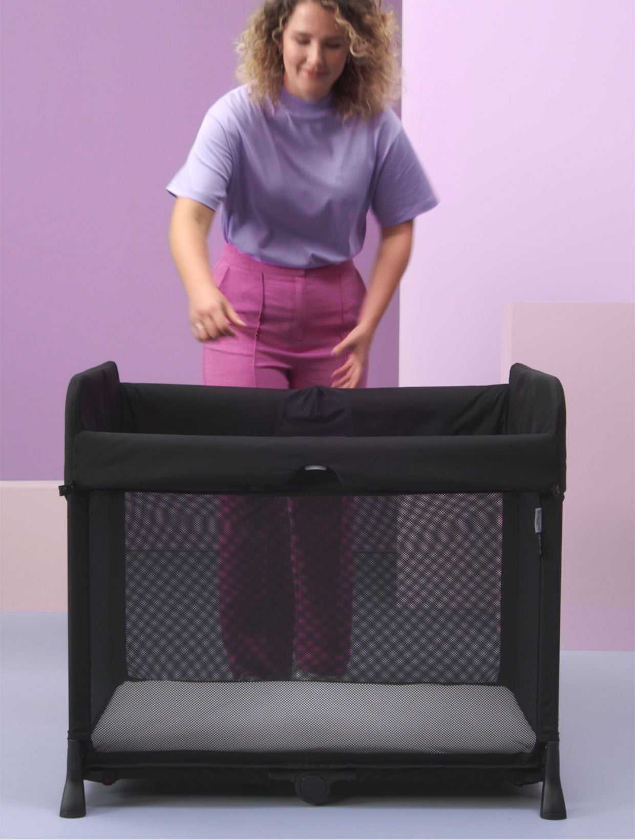 Bugaboo - Travel Crib Stardust Grey Melange