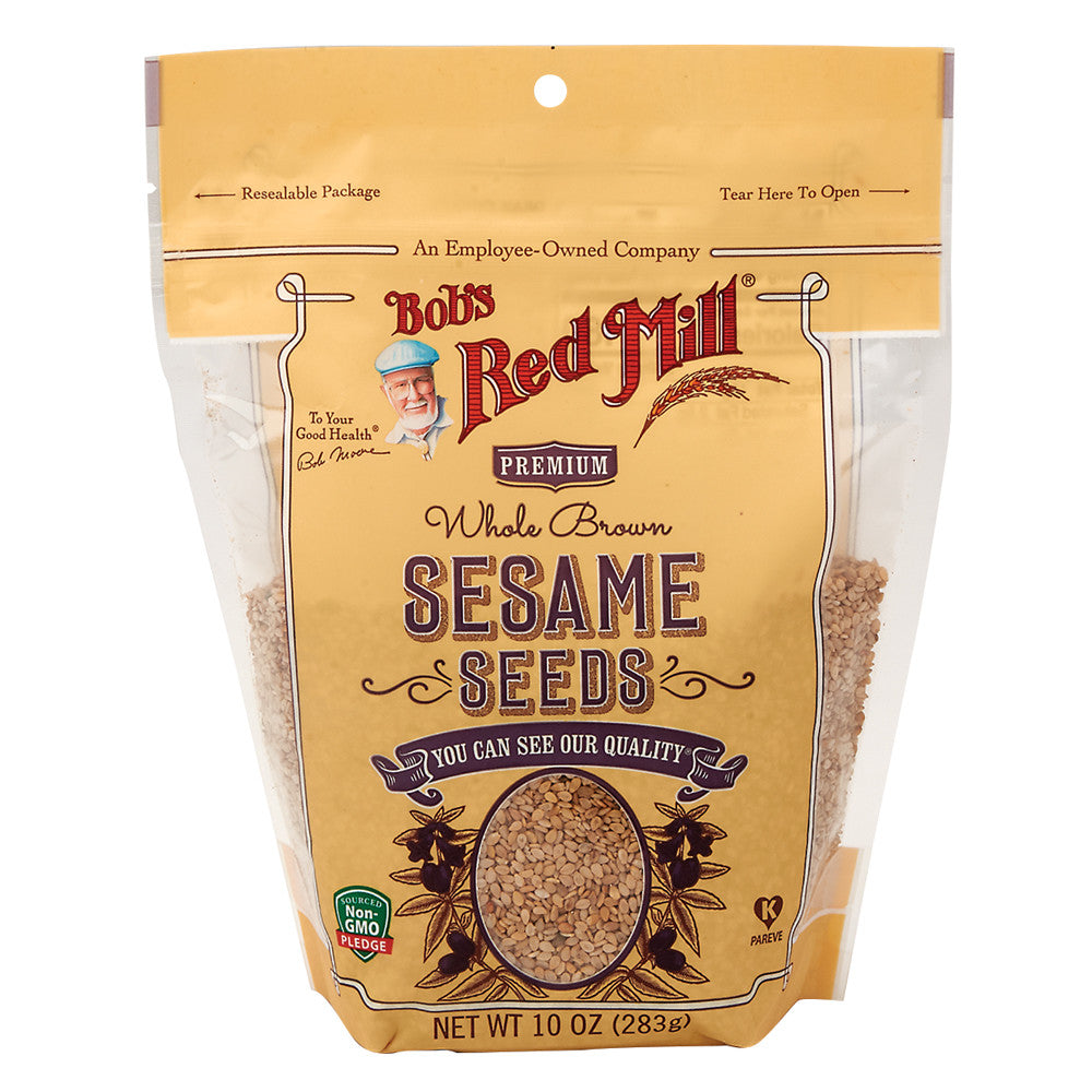 BROWN SESAME SEEDS (283G) - BambiniJO