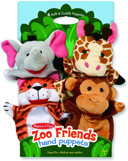 Melissa & Doug ZOO FRIENDS HAND PUPPETS - BambiniJO | Buy Online | Jordan