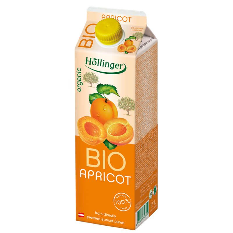 Höllinger Organic Apricot Juice 1L - BambiniJO | Buy Online | Jordan