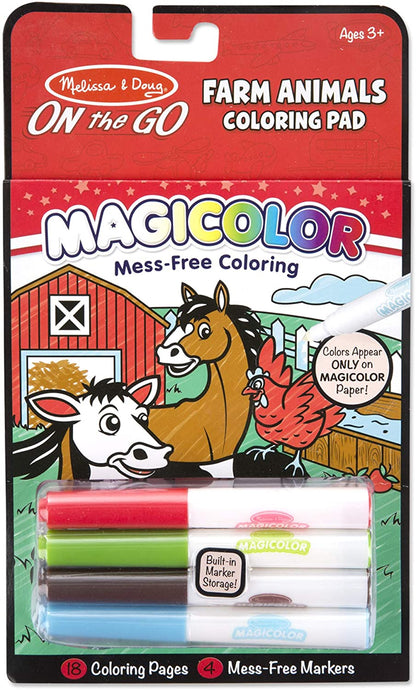 Melissa & Doug  - Magicolor Coloring Pad FARM ANIMALS - BambiniJO | Buy Online | Jordan