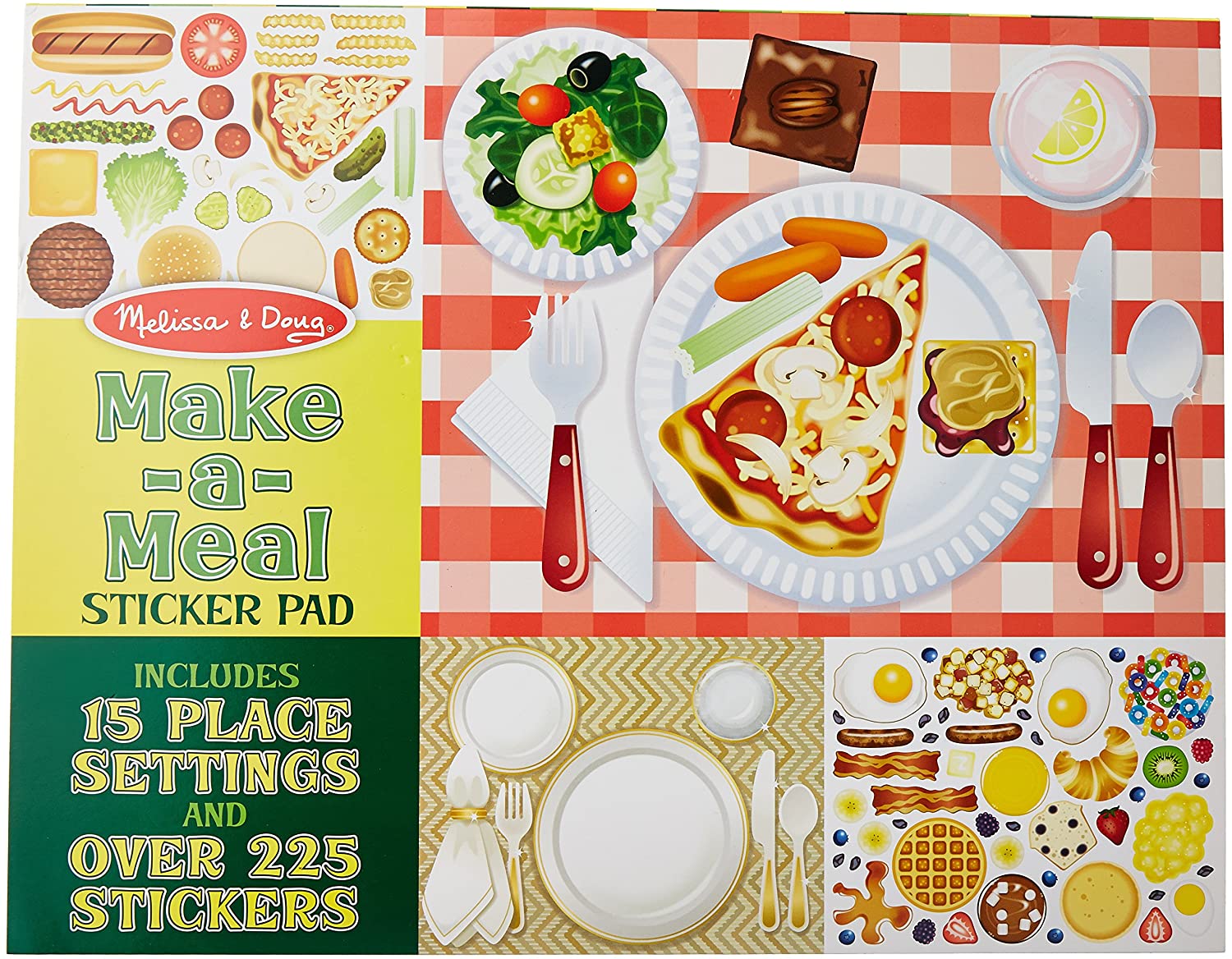 Melissa & Doug MAKE-A-MEAL STICKER PAD Melissa & Doug MAKE-A-MEAL STICKER PAD