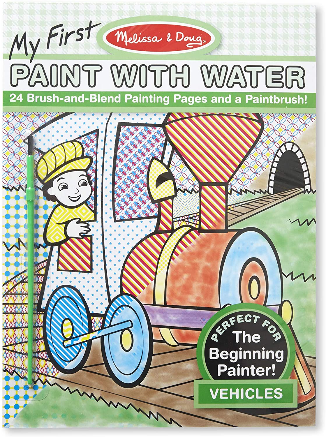 Melissa & Doug My First Paint with Water Vehicles (24 Painting Pages) Melissa & Doug My First Paint with Water Vehicles (24 Painting Pages)