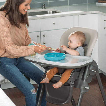 Chicco Polly Compact Fold Easy-Clean Highchair TAUPE - BambiniJO | Buy Online | Jordan