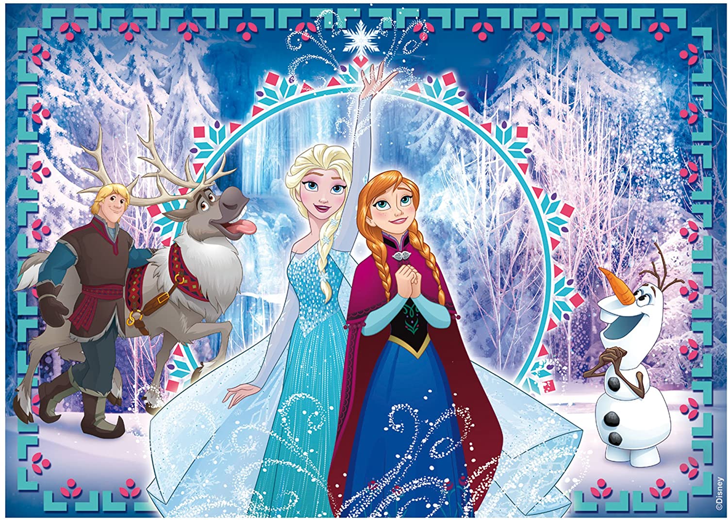 DOUBLE SIDED PUZZLE 250 PCS FROZEN 6Y+ - BambiniJO | Buy Online | Jordan