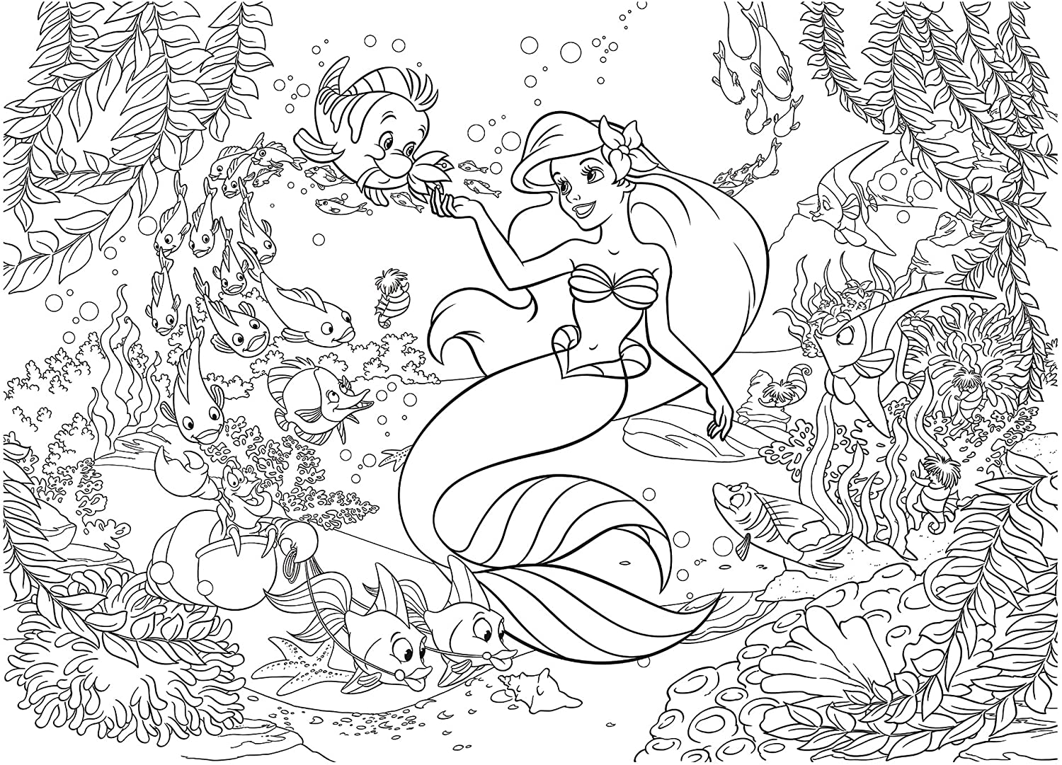 DOUBLE SIDED PUZZLE 108 PCS THE LITTLE MERMAID 4Y+ - BambiniJO | Buy Online | Jordan