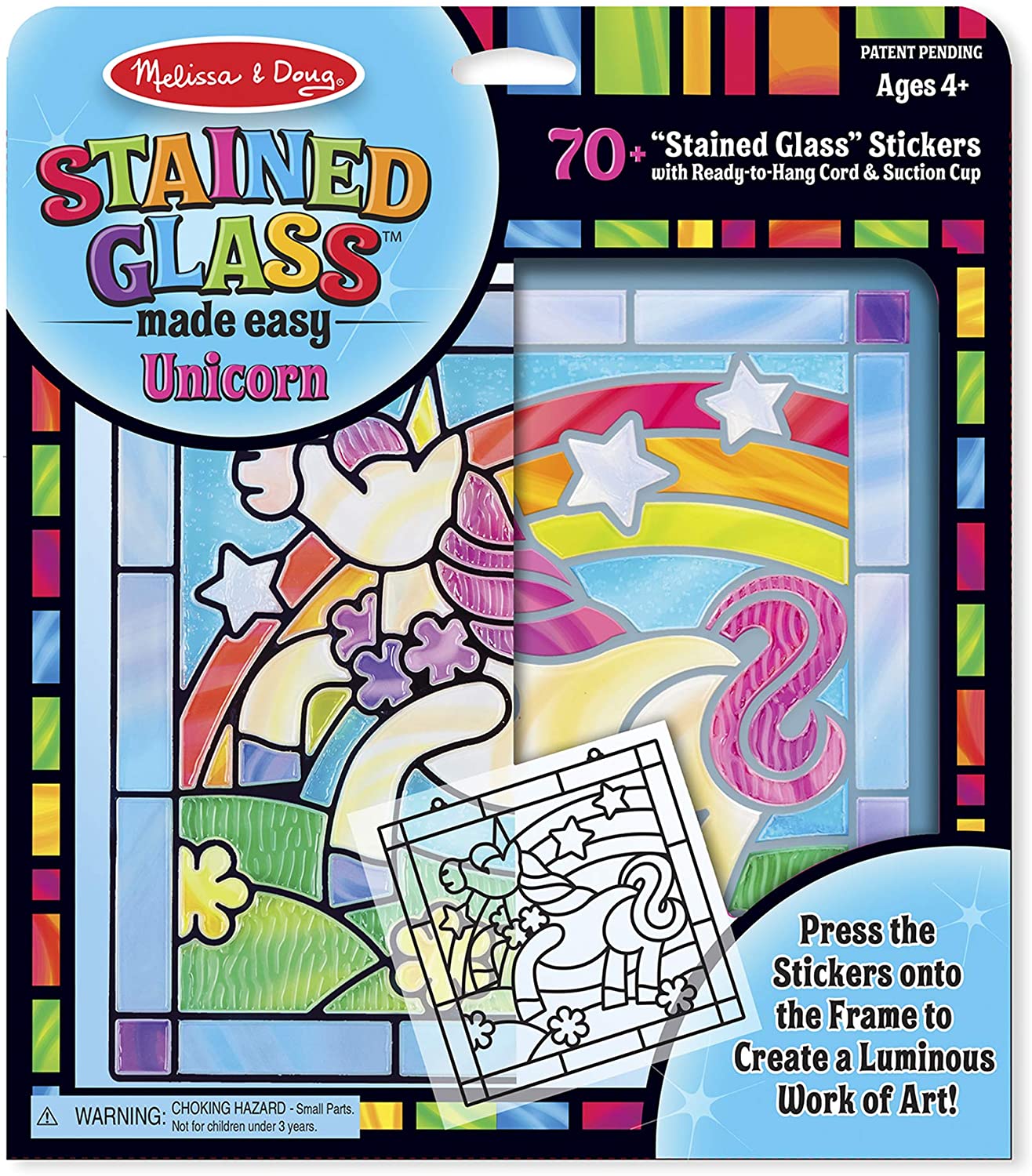 Melissa & Doug STAINED GLASS - UNICORN - BambiniJO | Buy Online | Jordan
