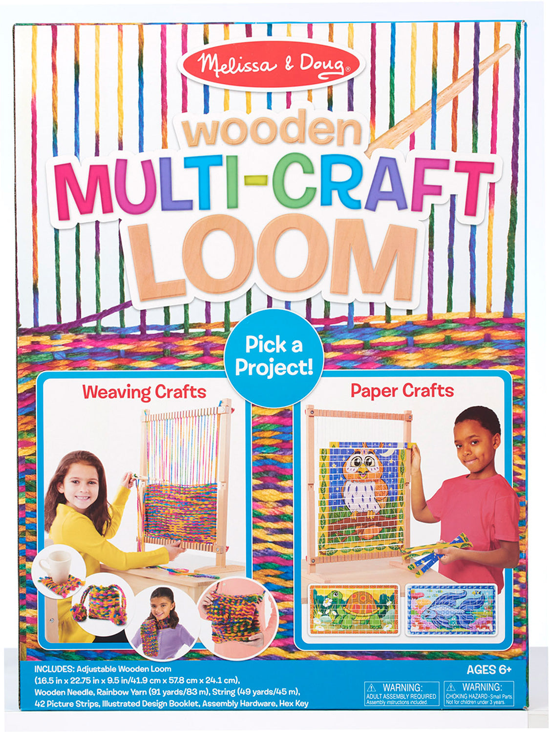 Melissa & Doug MULTI-CRAFT WEAVING LOOM Melissa & Doug MULTI-CRAFT WEAVING LOOM