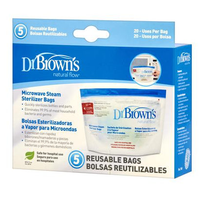 Dr. Brown's Microwave Steam Sterilizer Bags - BambiniJO