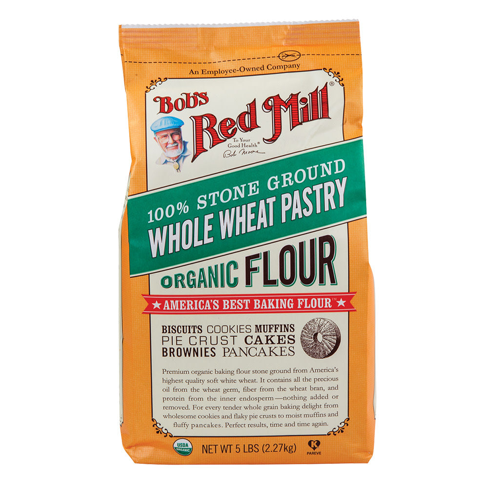 ORGANIC Whole Wheat Pastry Flour (2.27KG) - BambiniJO