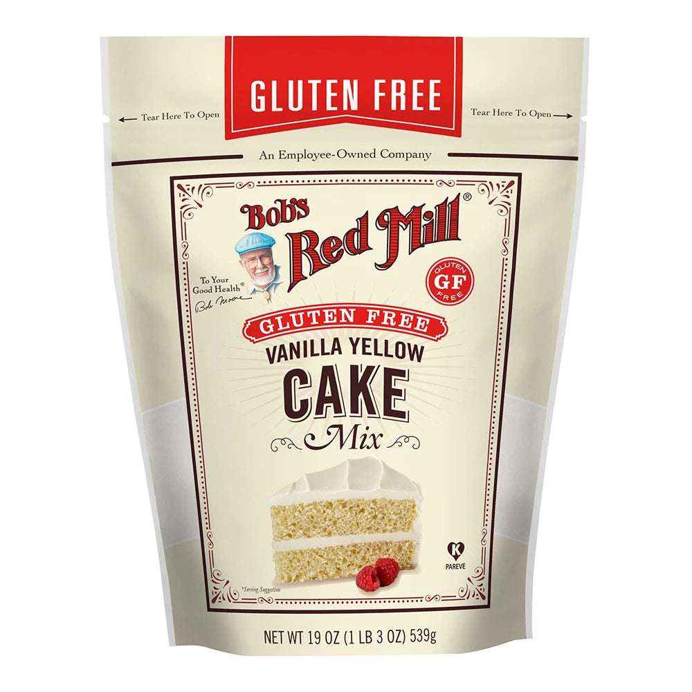 Vanilla Yellow Cake Mix Gluten Free 539g