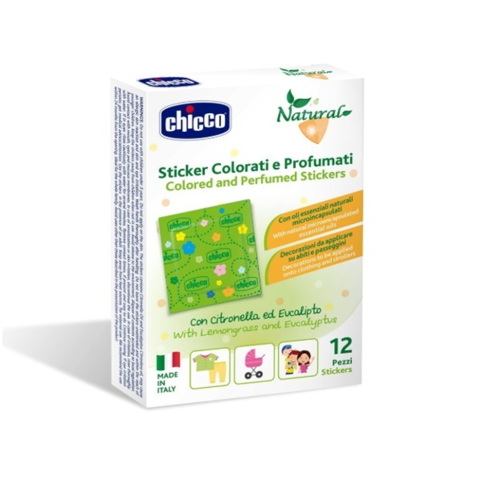 Chicco Natural Scented Mosquito Patches 12 Pieces - BambiniJO | Buy Online | Jordan